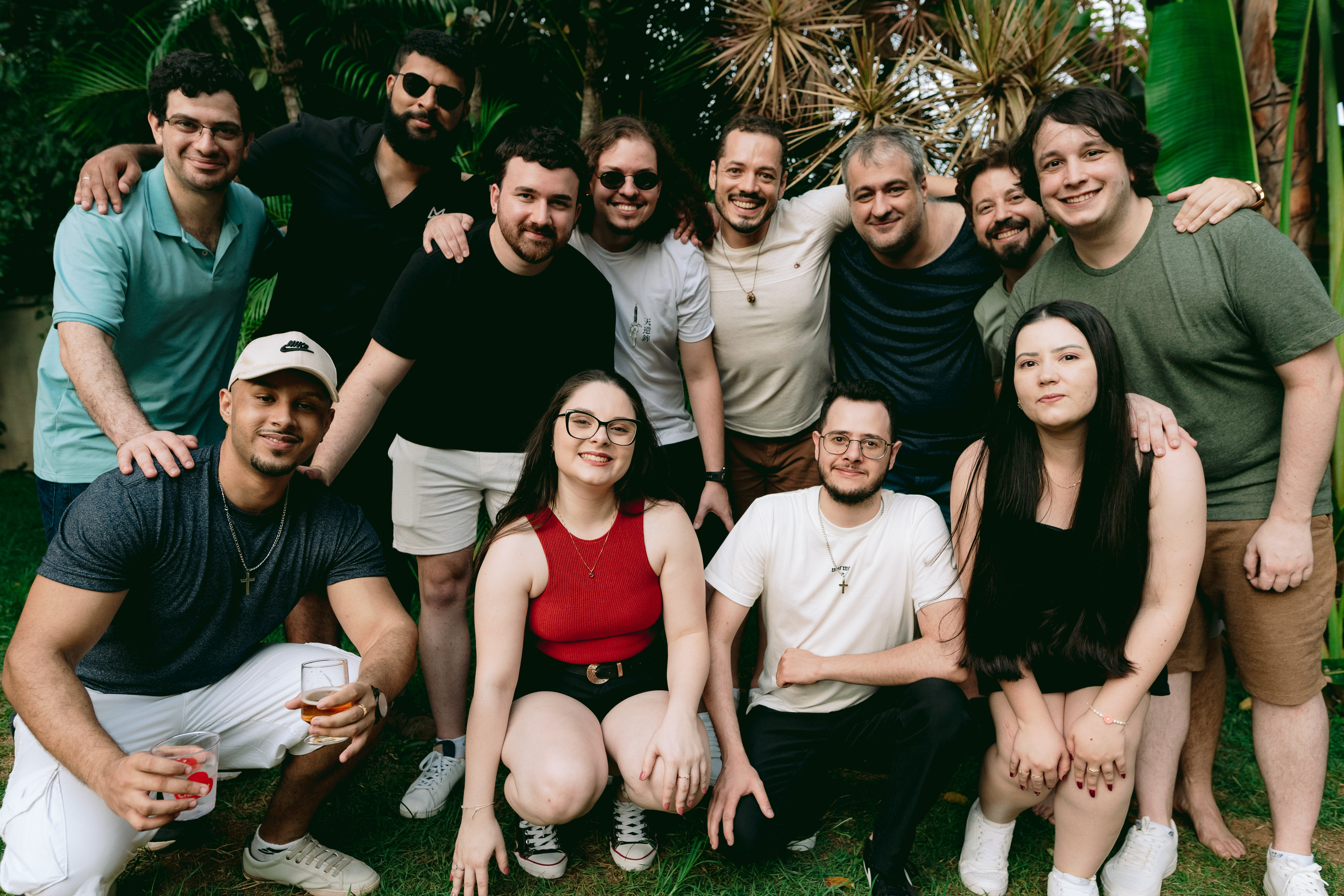 Foto da equipe Cfaz na confraternização